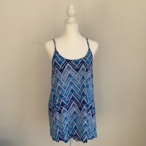 Old Navy Chevron Racerback Tank Top